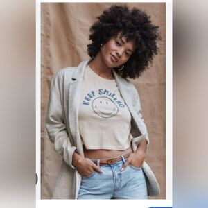 American Eagle Keep Smiling T Shirt